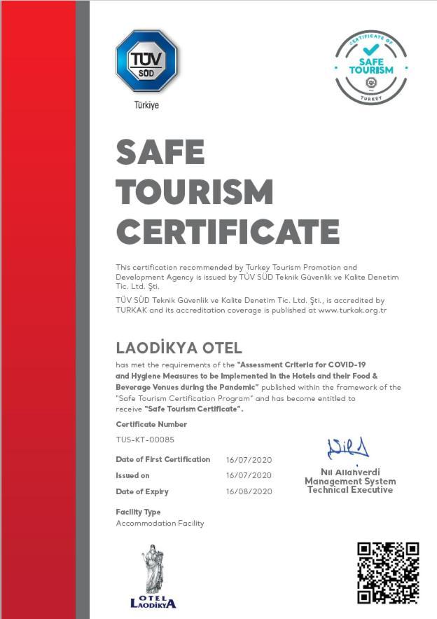 Laodikya Hotel Denizli  Zewnętrze zdjęcie